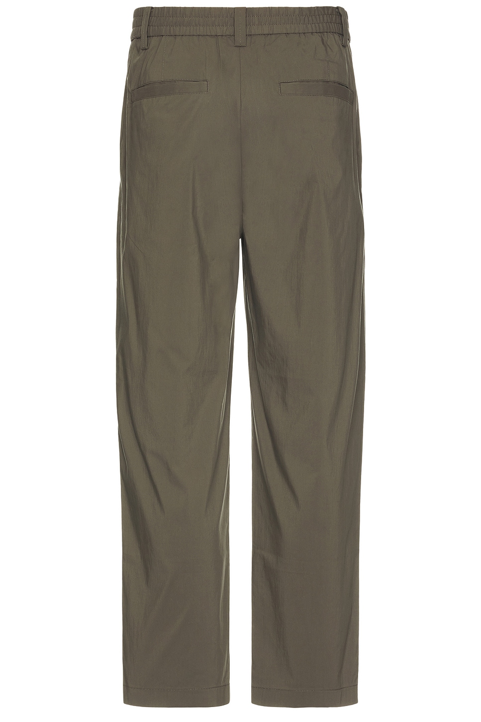 Relaxed Nylon Pleated Pant - Thumbnail 2