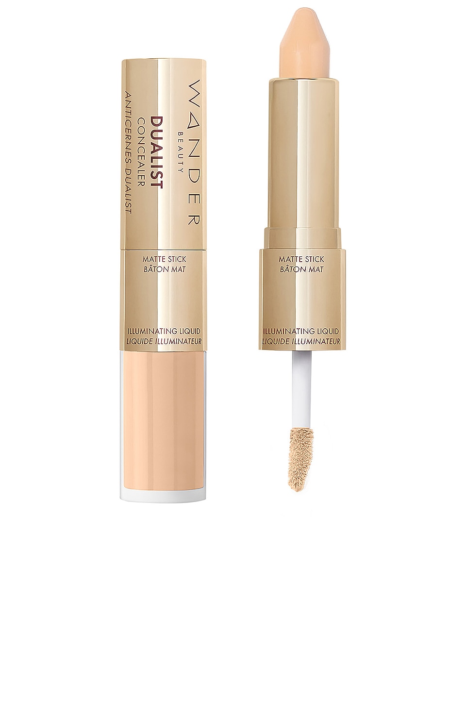 WANDER BEAUTY DUALIST MATTE AND ILLUMINATING CONCEALER,WBEA-WU3