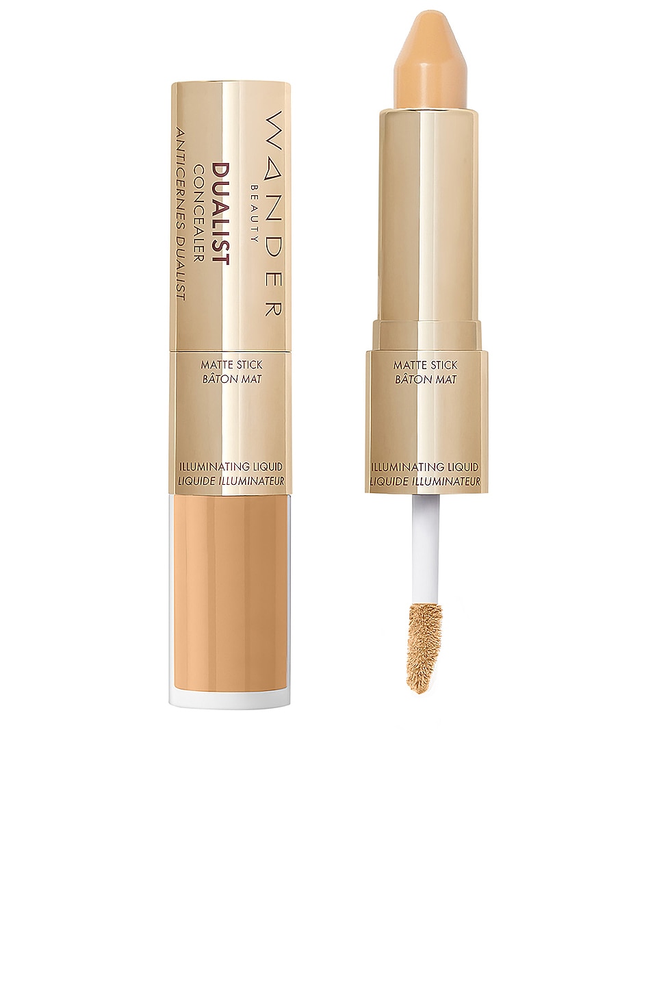 WANDER BEAUTY DUALIST MATTE AND ILLUMINATING CONCEALER,WBEA-WU5