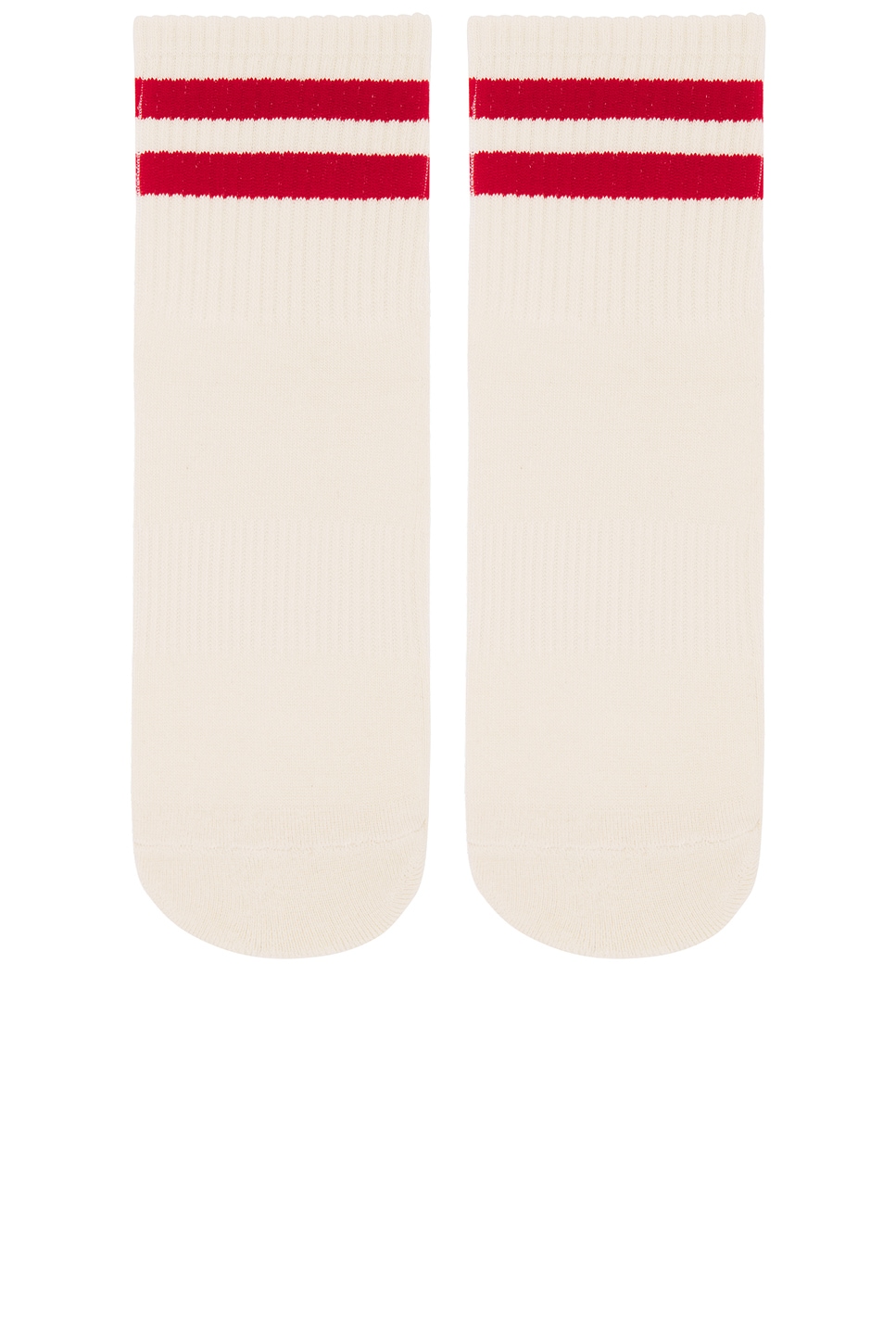 Striped Half Crew Grip Sock