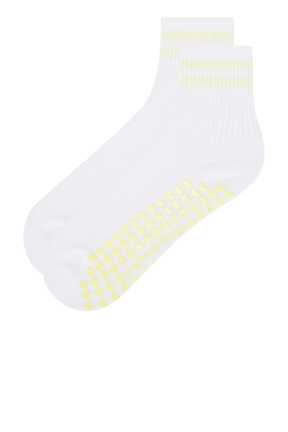 Striped Half Crew Grip Sock - Thumbnail 2