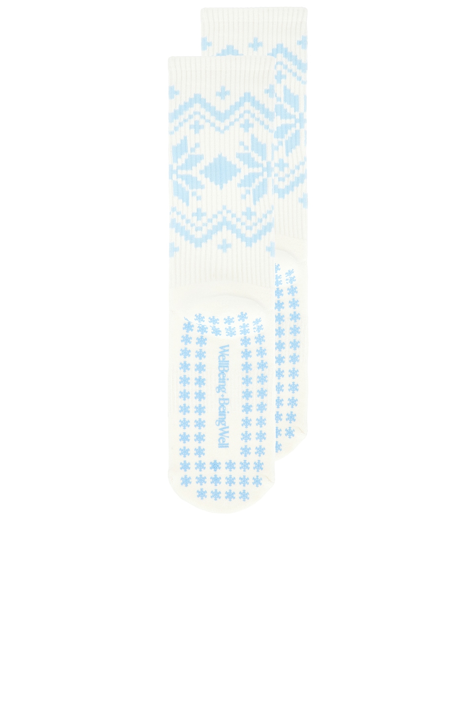Fair Isle Grip Sock