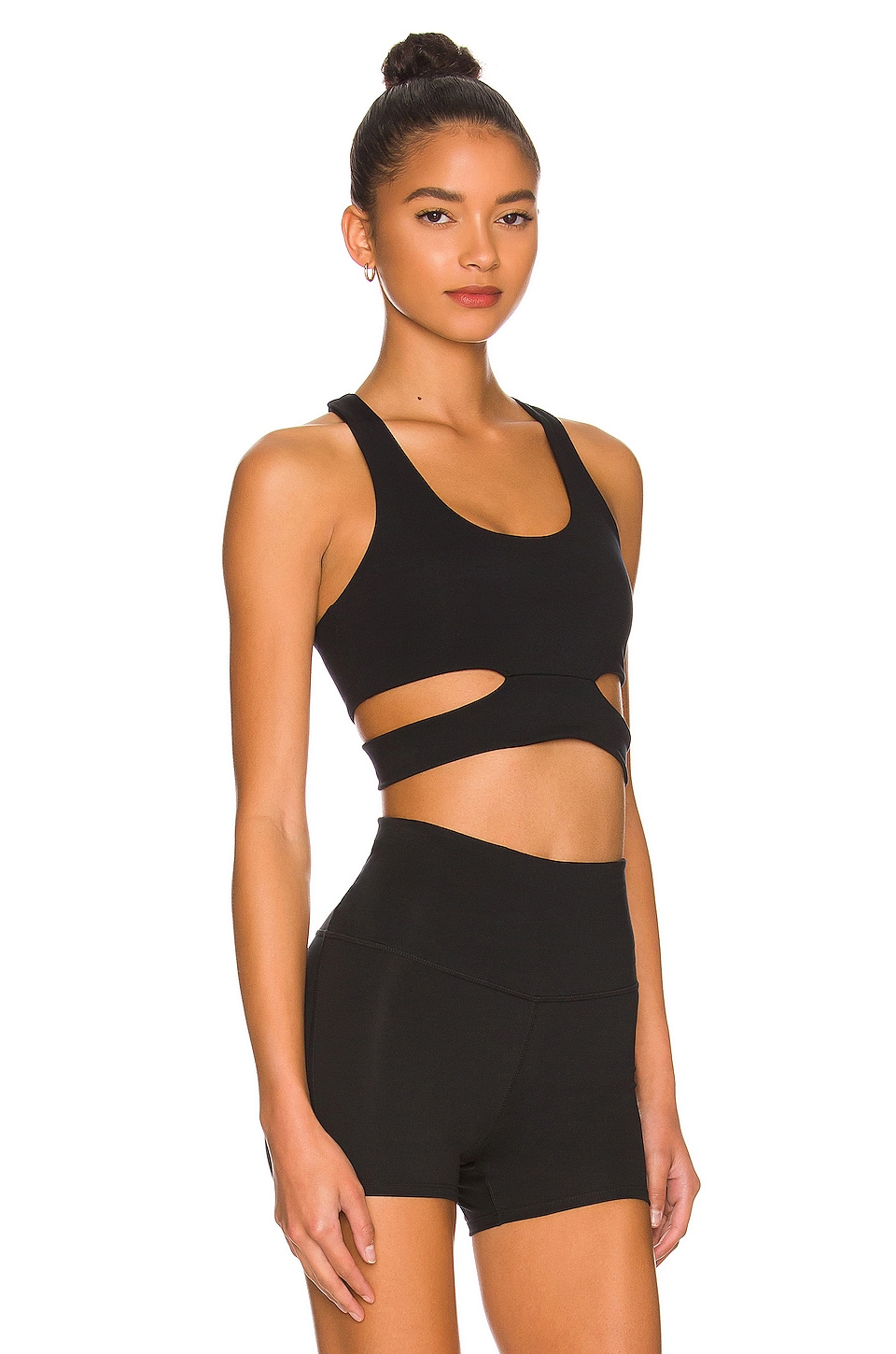 WellBeing + BeingWell MoveWell Merlo Sports Bra in Black