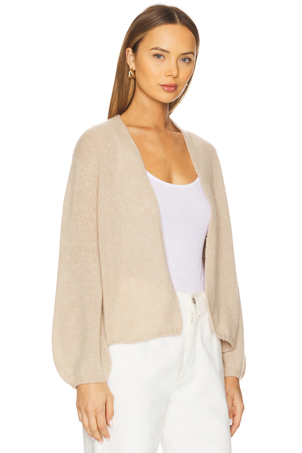 W. Cashmere Juniper Cardigan