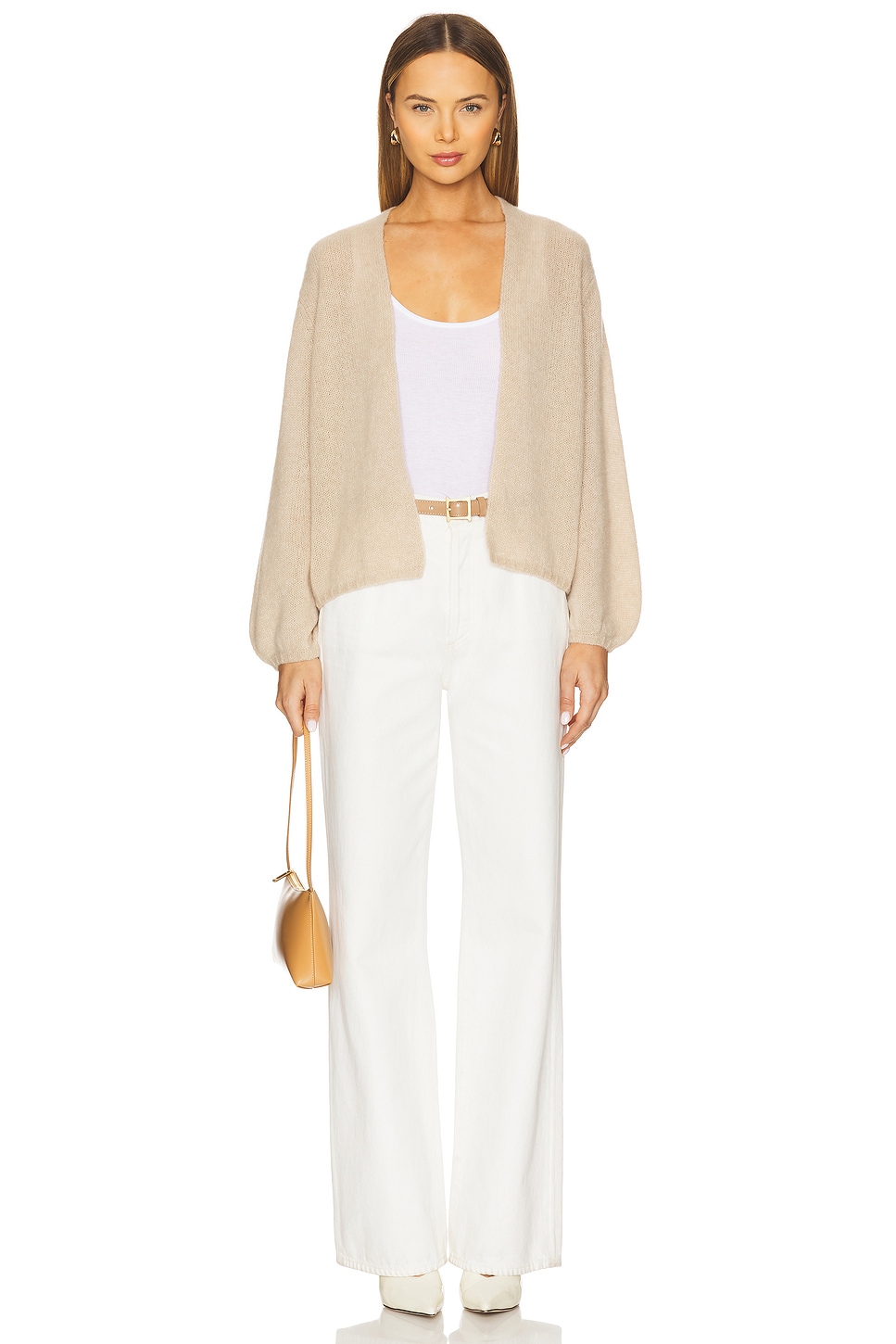 W. Cashmere Juniper Cardigan