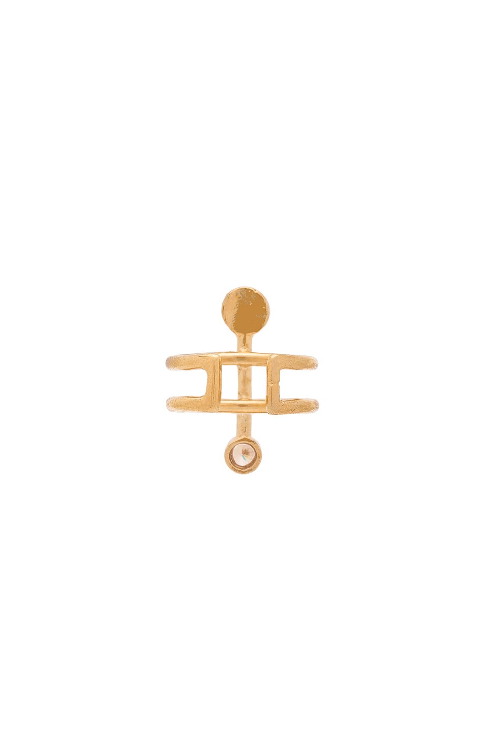 WOLF CIRCUS Zane Ring in Gold & Champagne | REVOLVE