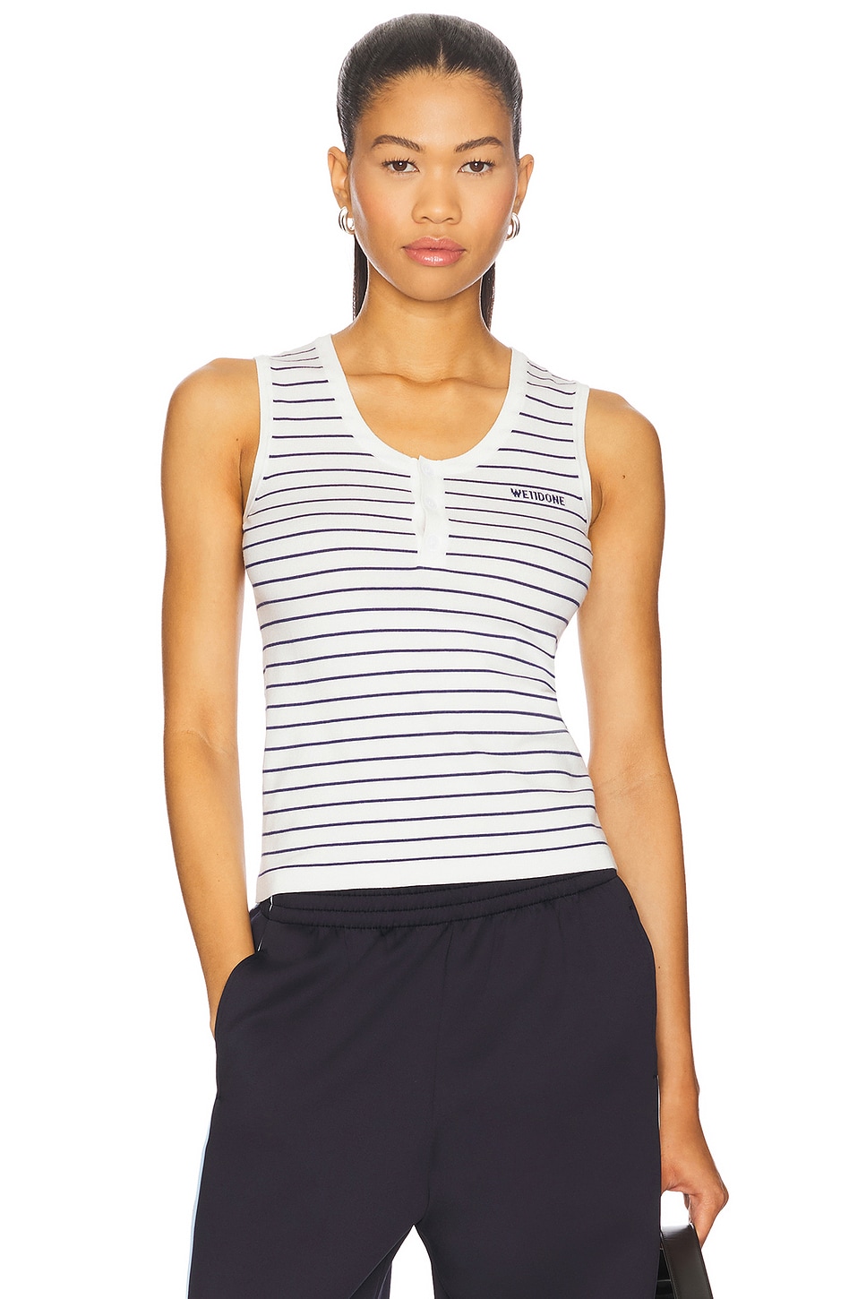 WE11 DONE Knit Tank Top