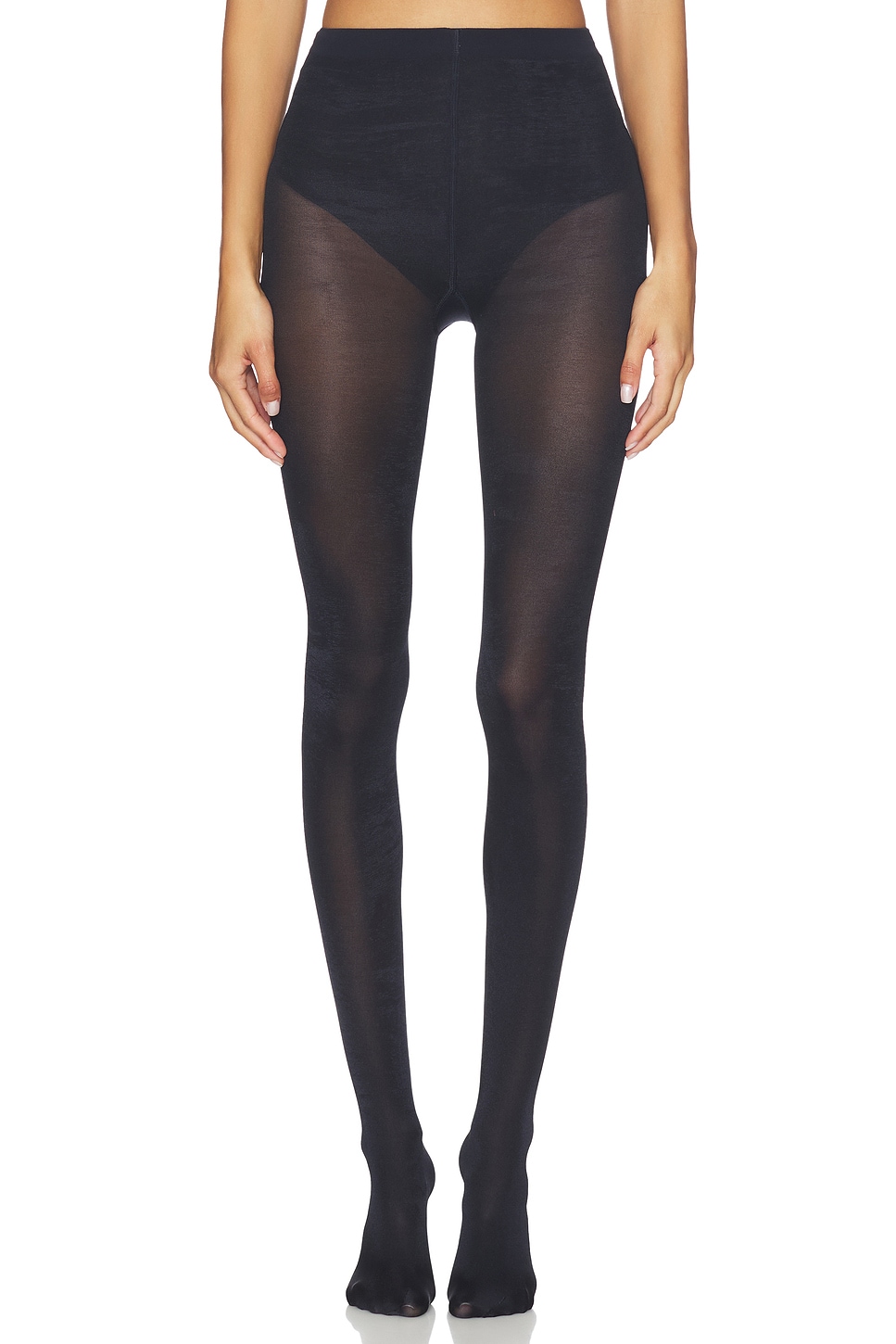 Collant Wolford Satin Opaque Noir Taille S - Neuf Avec Petits Défauts (modèle Admiral)