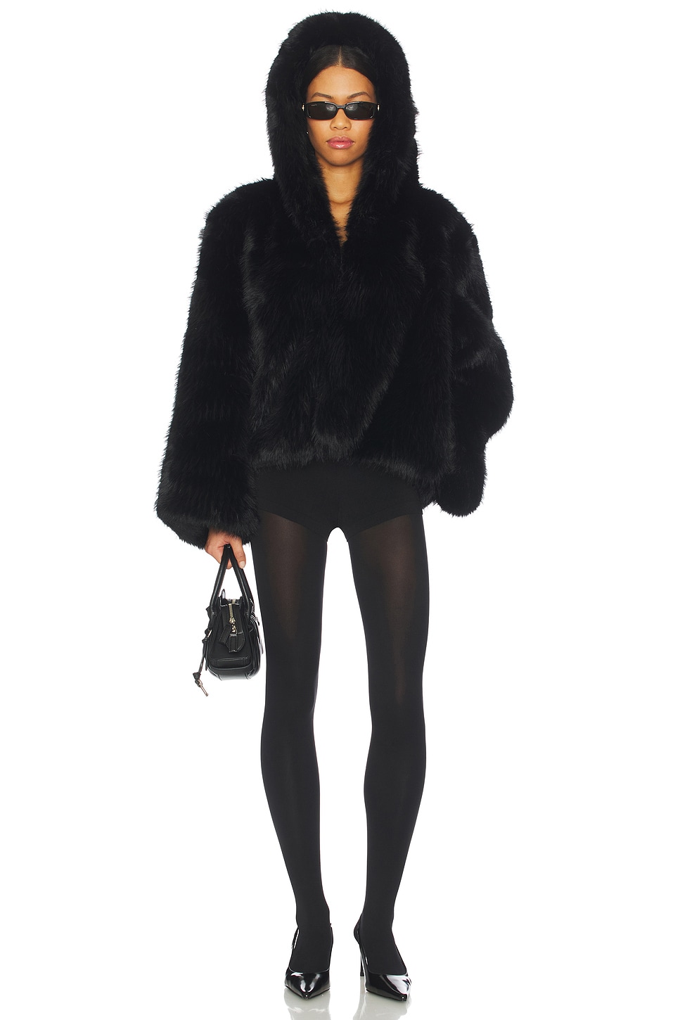 Wolford Mat Opaque 80 Tights in Black | REVOLVE