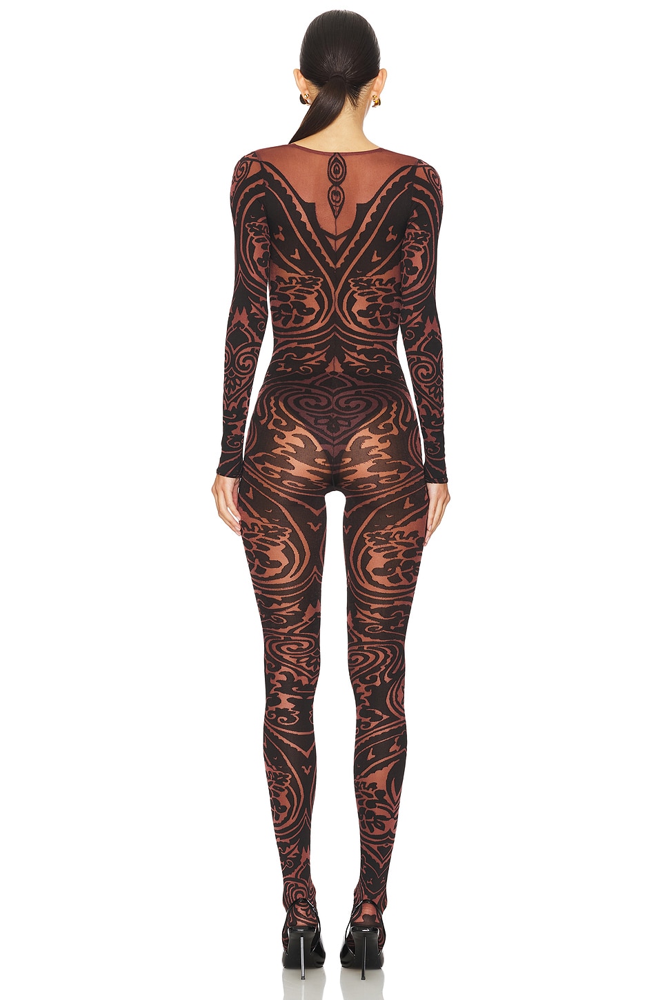 X Etro Body Tattoo Catsuit - Thumbnail 3