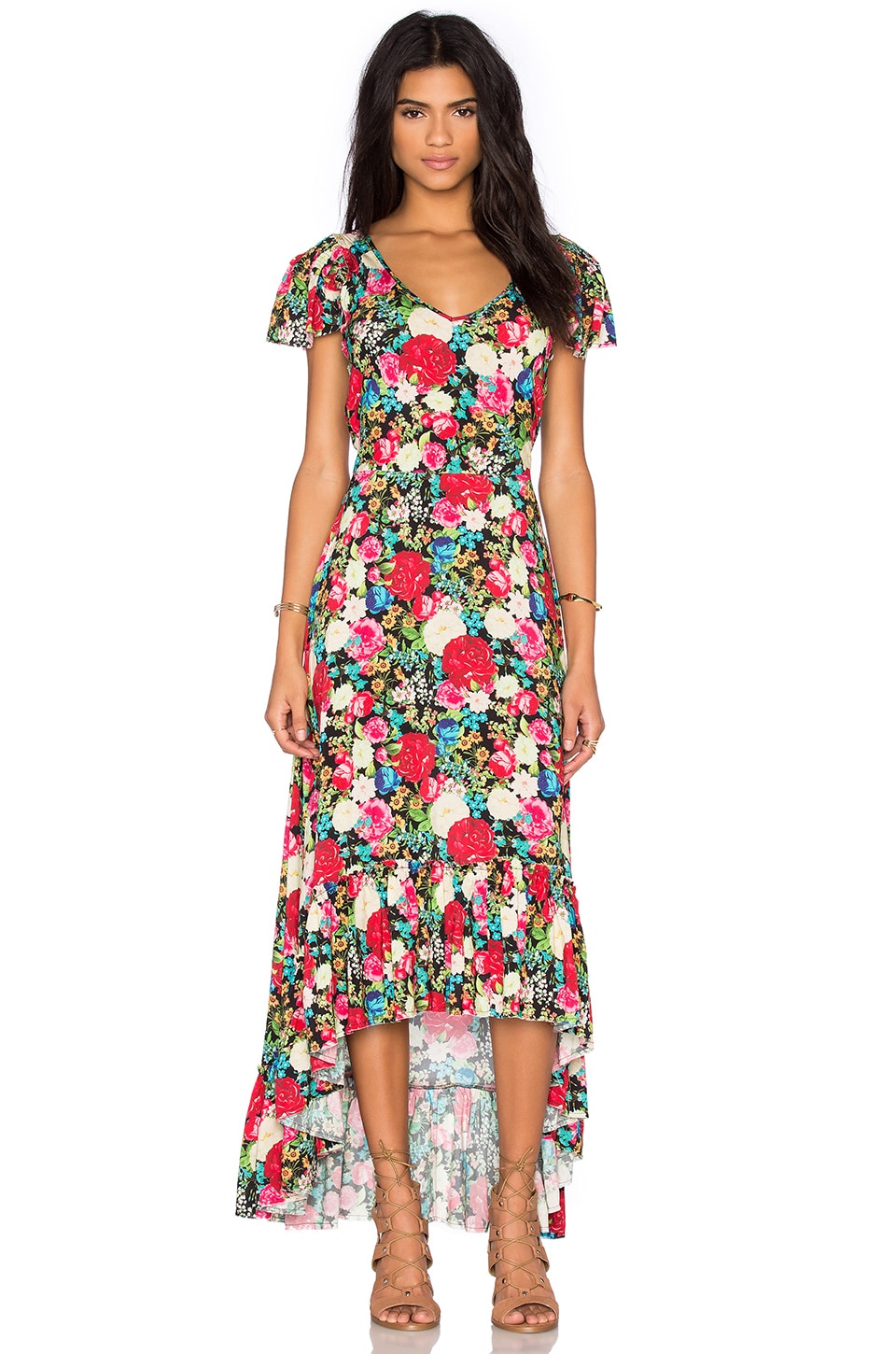 Wildfox Couture Floral Maxi Dress in Multi | REVOLVE