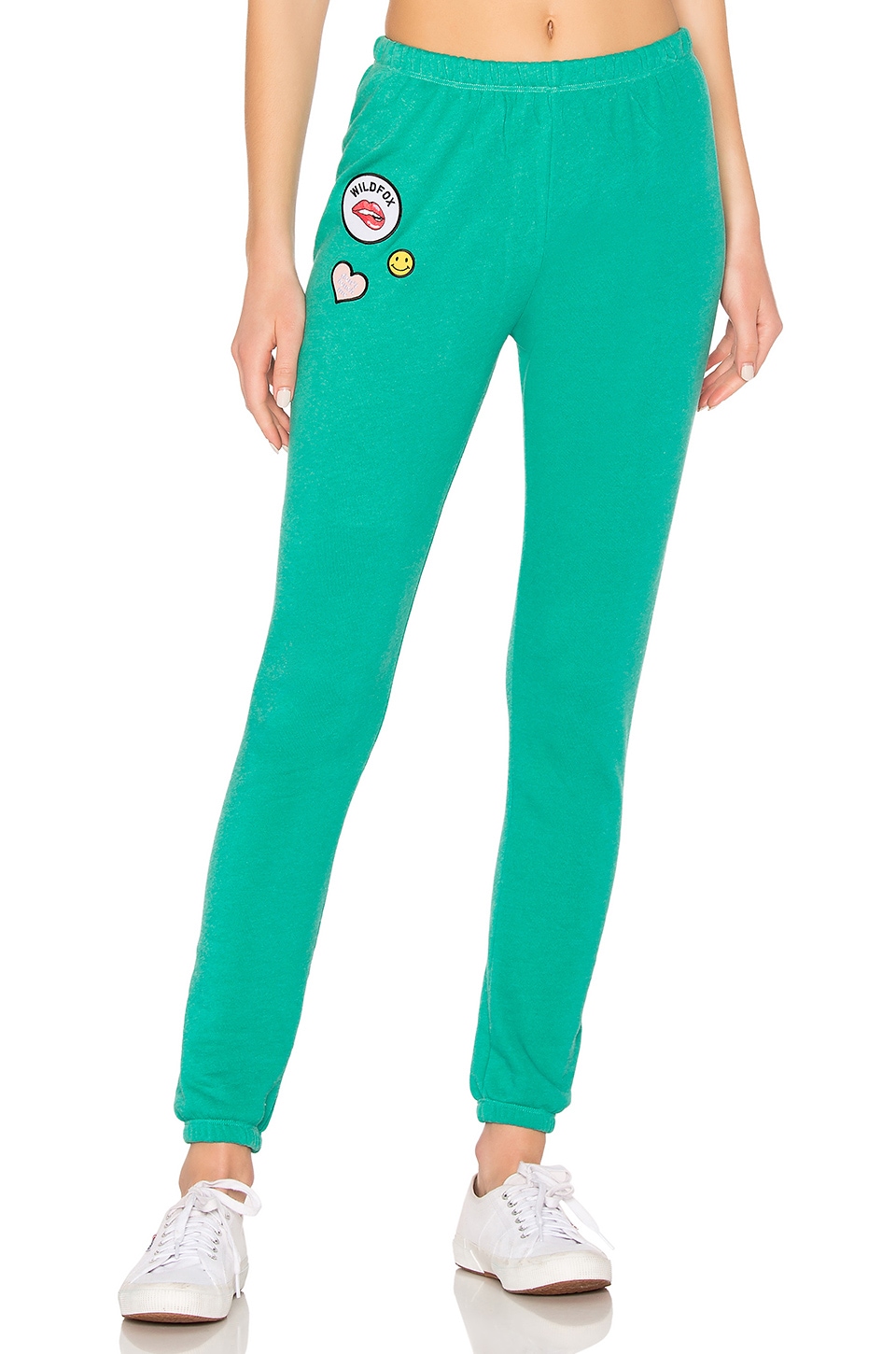 emerald green sweatpants