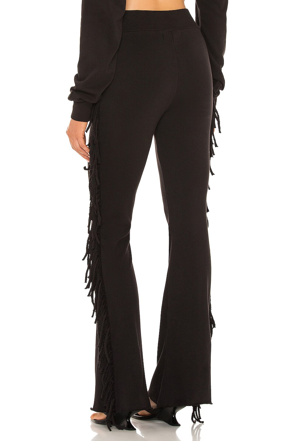 Wildfox Couture Shotgun Chaps Sweatpants in V. Black REVOLVE