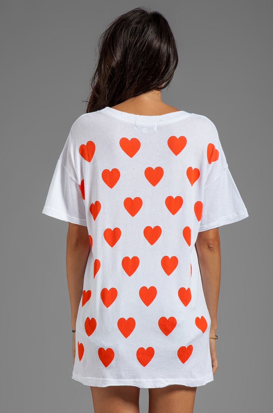 Wildfox Couture Falling in Love Favorite Tee in Clean White