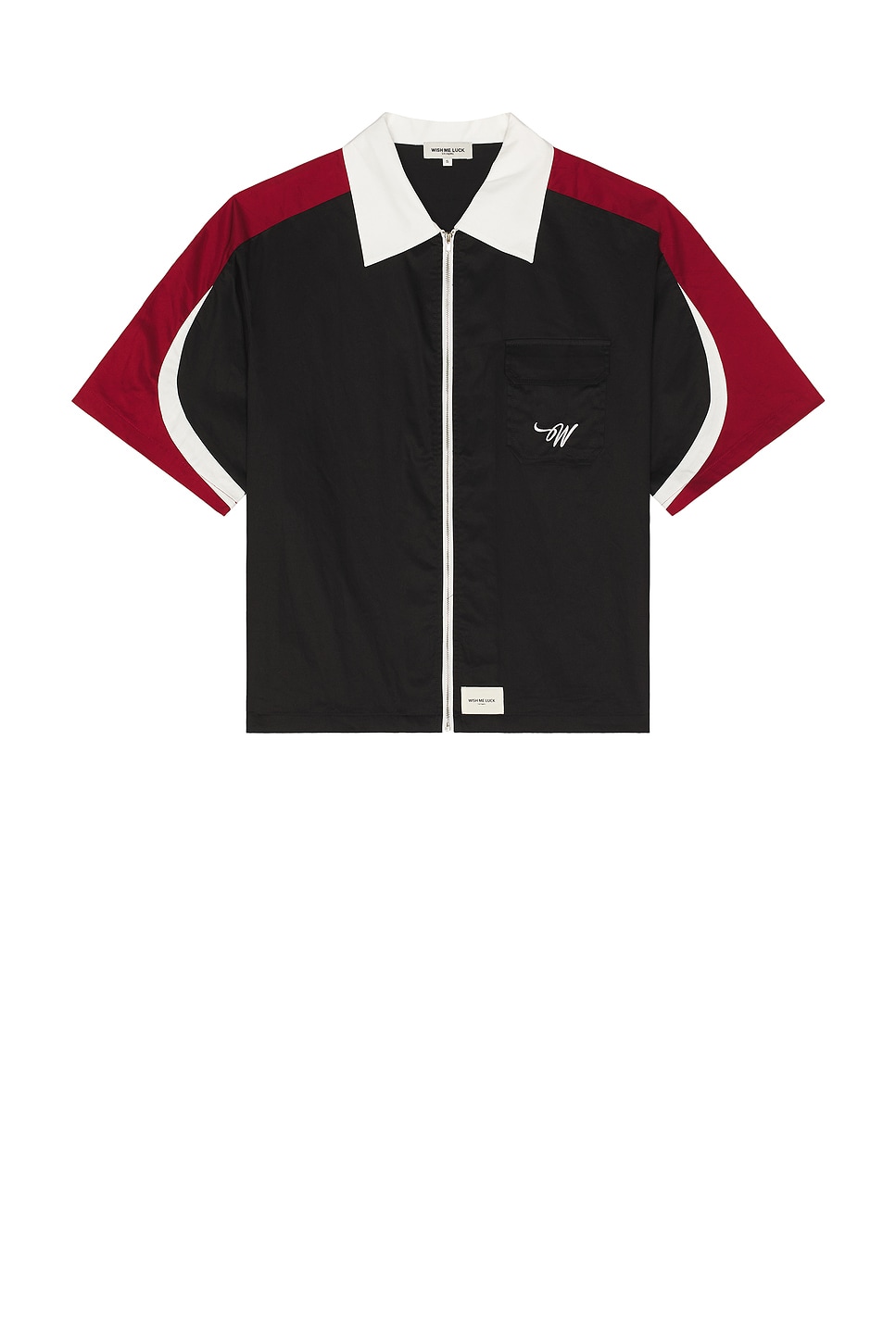 Work Zip Up Top