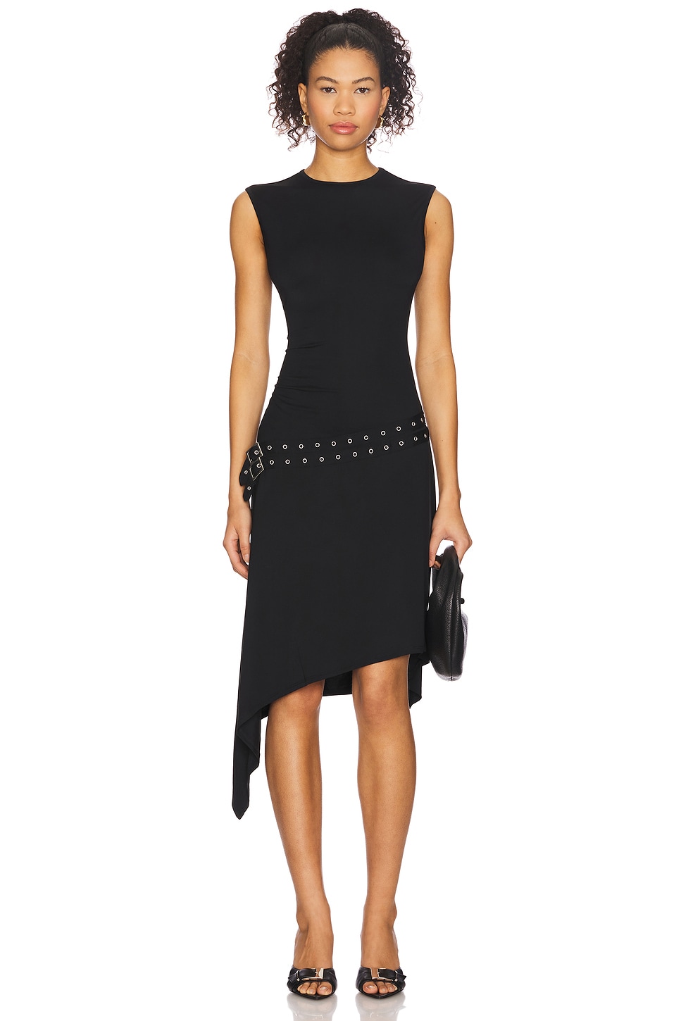 With Jean Gabriella Dress in Black | REVOLVE