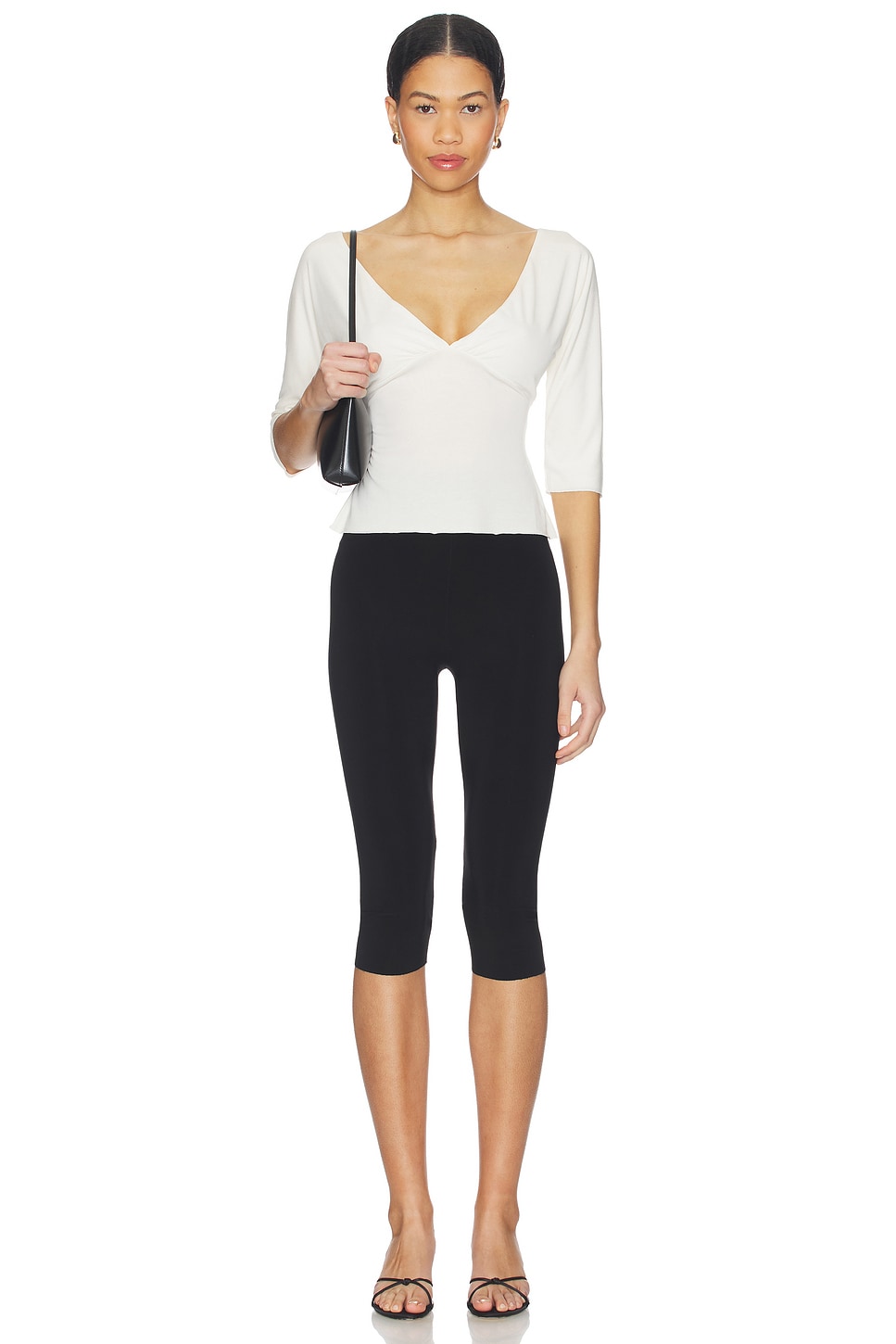 With Jean Lana Top in Off White | REVOLVE