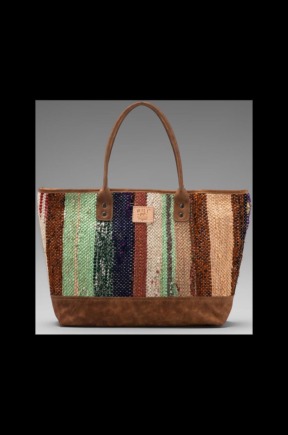 will leather goods tote