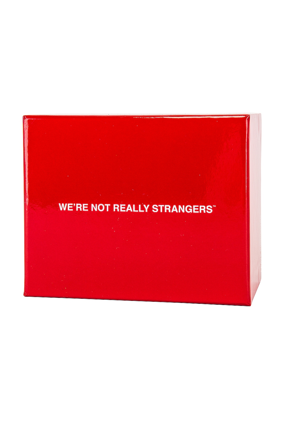 We Re Not Really Strangers We Re Not Really Strangers Card Game In Red Revolve