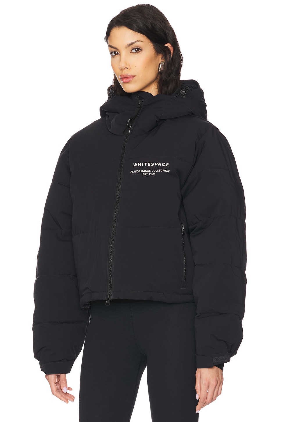 Cropped Puffer Jacket - Thumbnail 4