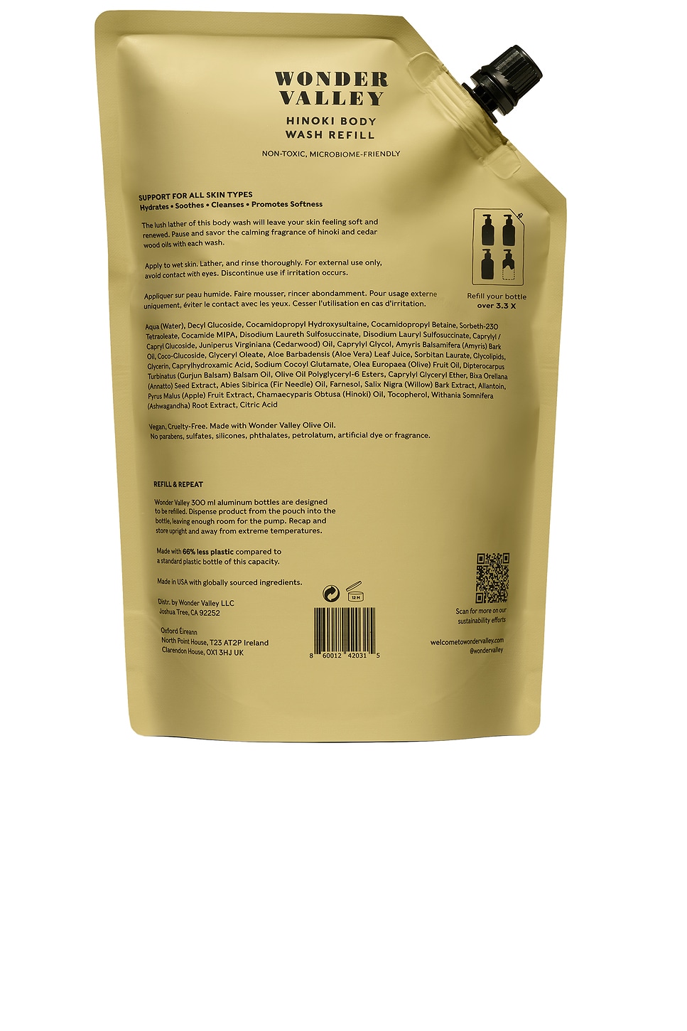 Hinoki Body Wash Refill - thumbnail 3