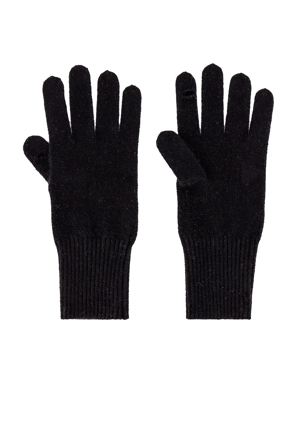White + Warren Texting Gloves in Black REVOLVE