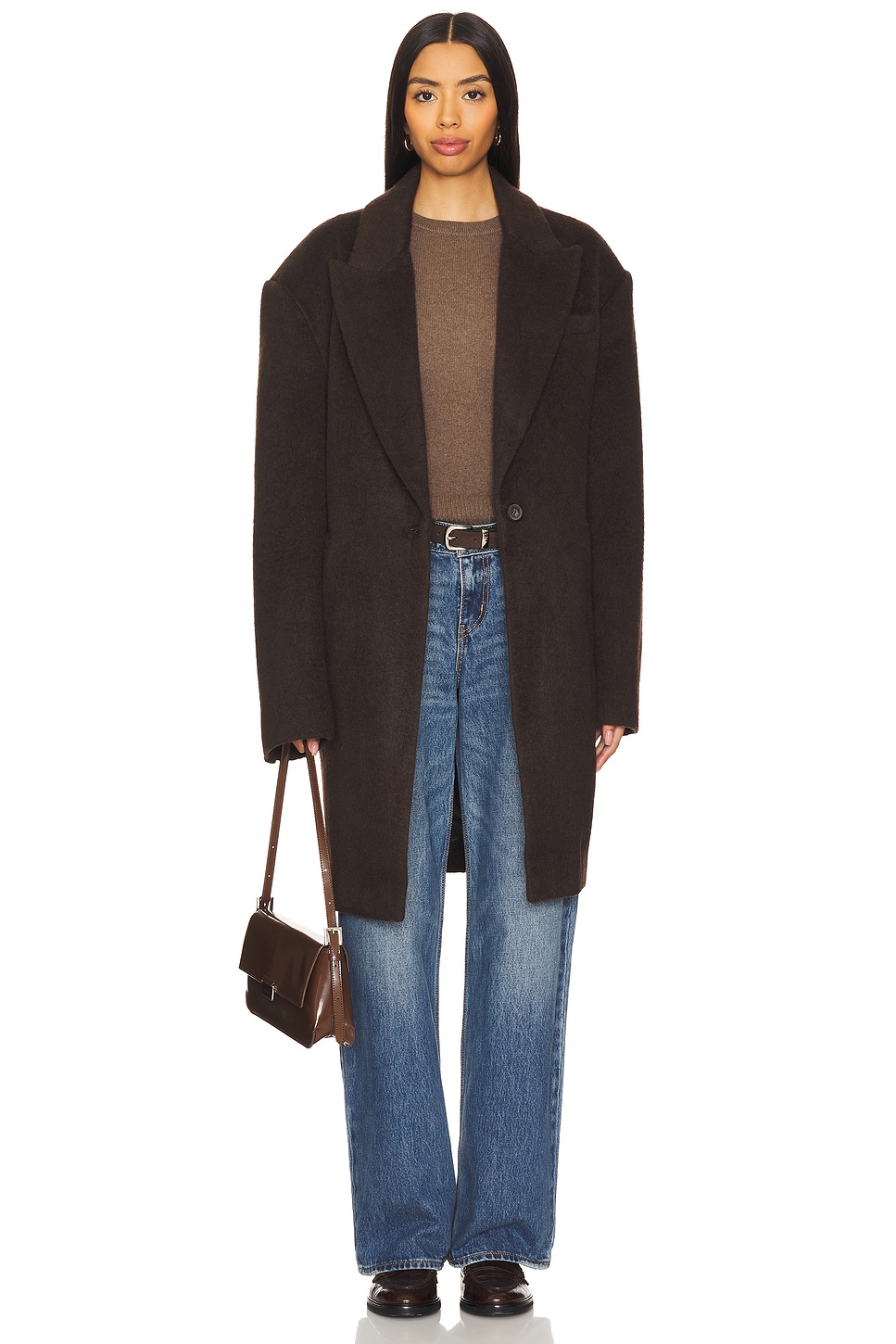 White + Warren Cashmere Shrunken Crewneck thumbnail