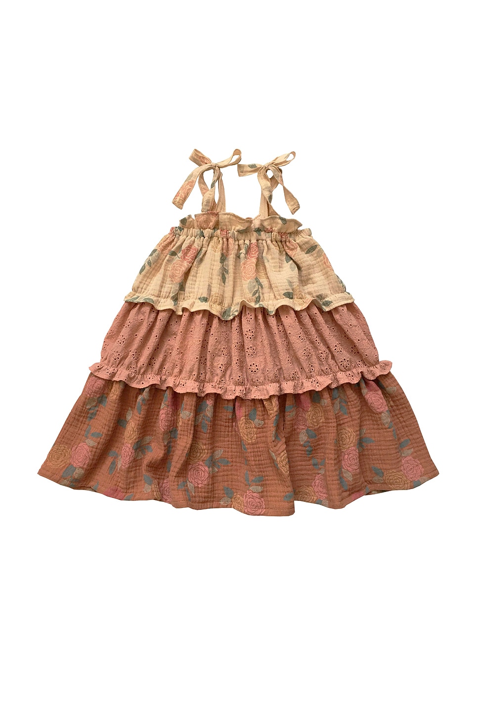 Wild Wawa Amber Dress in Dusty Pink Roses | REVOLVE