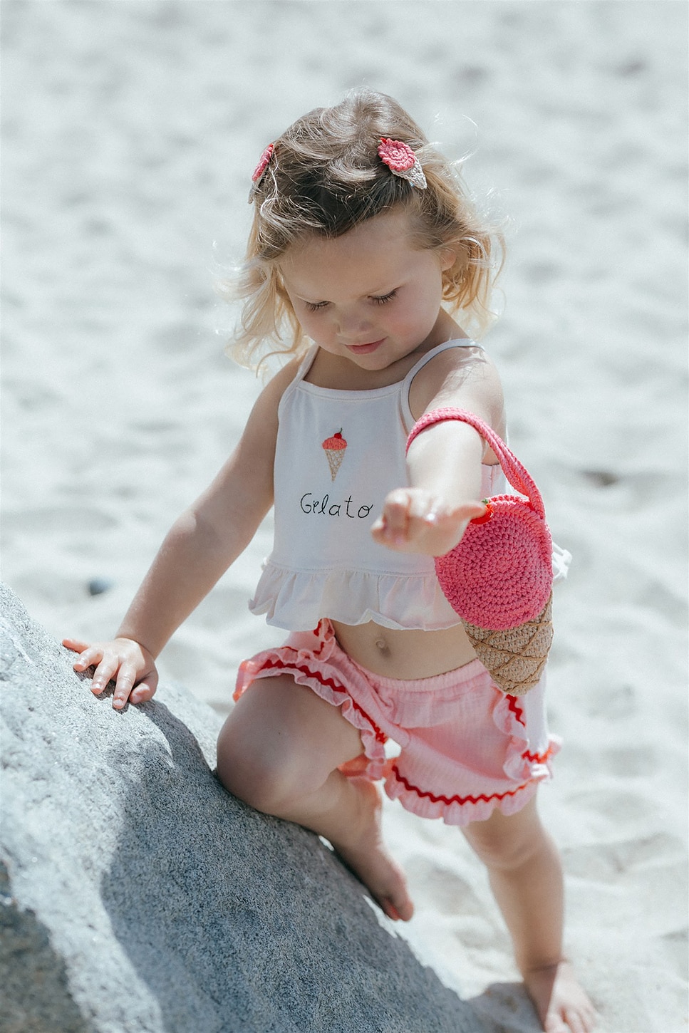 Kids Ruffle Short Set