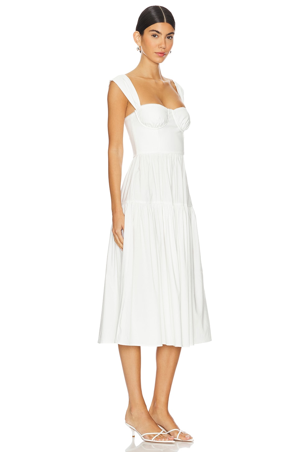WeWoreWhat Corset Midi Dress