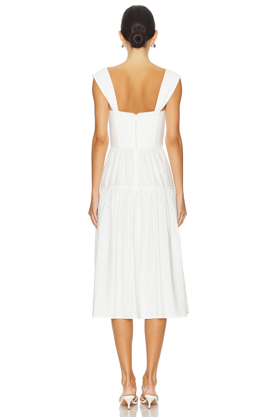 WeWoreWhat Corset Midi Dress