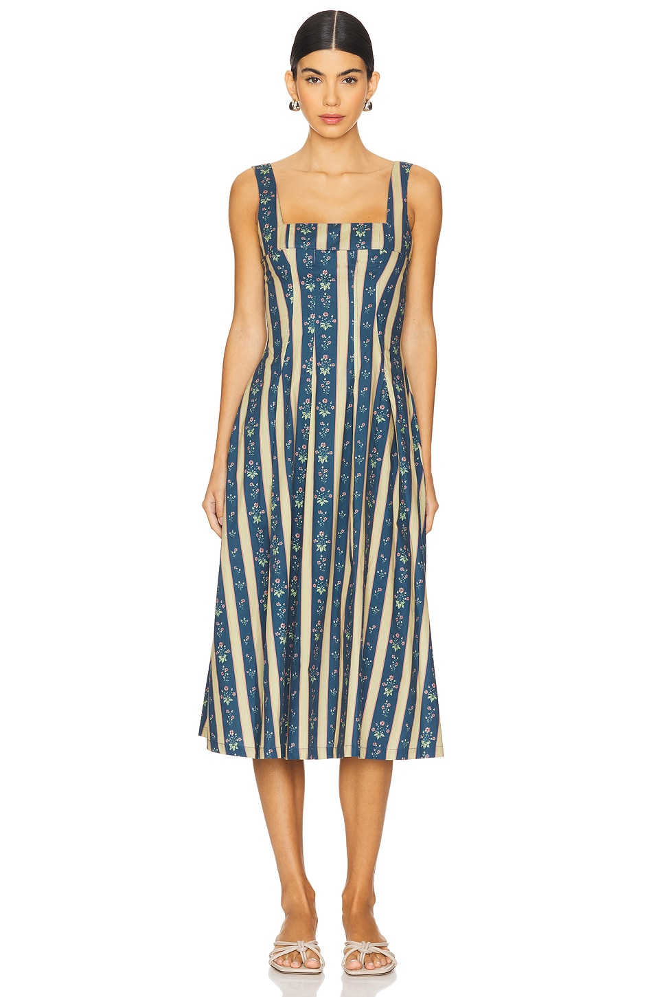 WeWoreWhat Corset Midi Dress