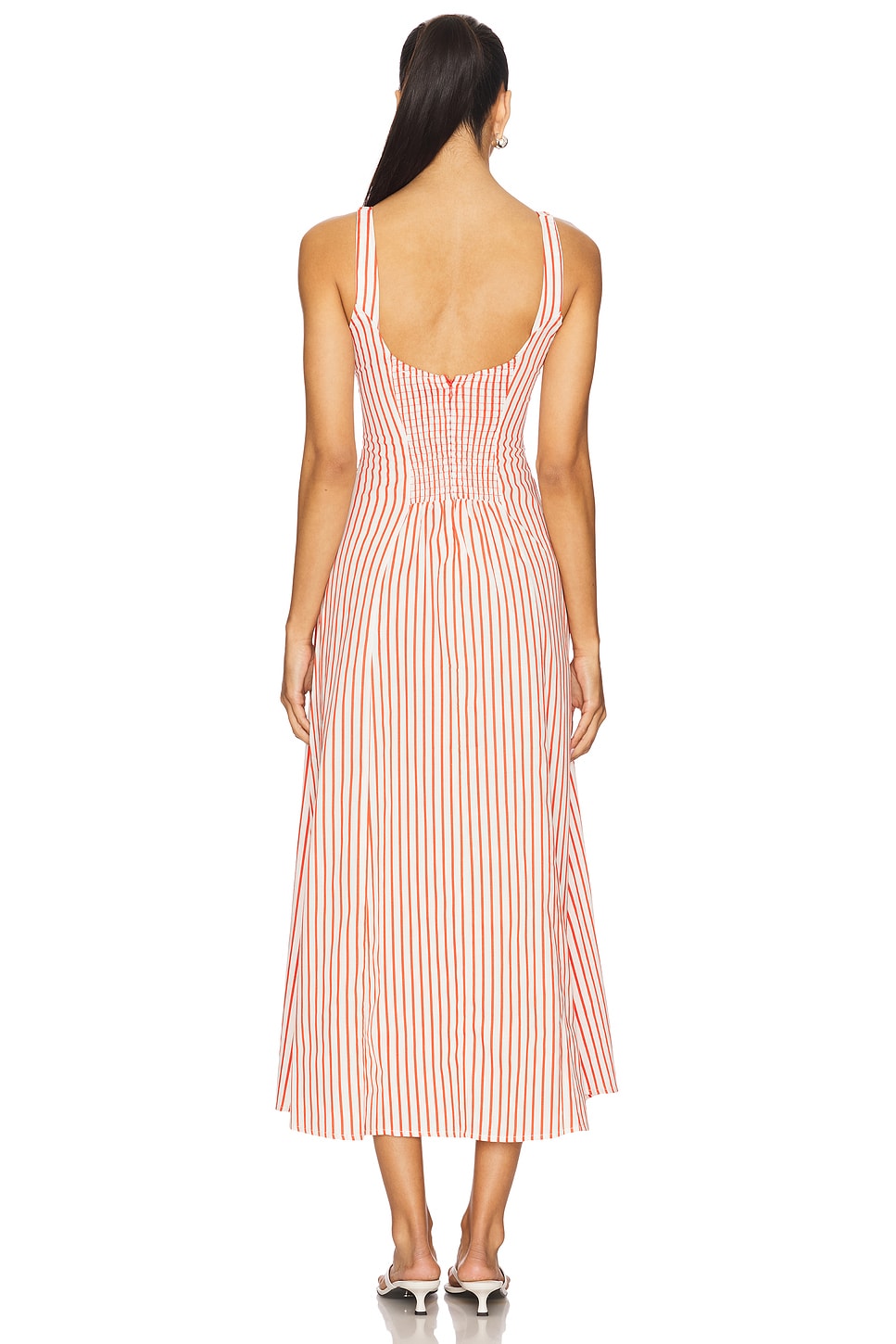 WeWoreWhat Ruched Cup Midi Dress thumbnail