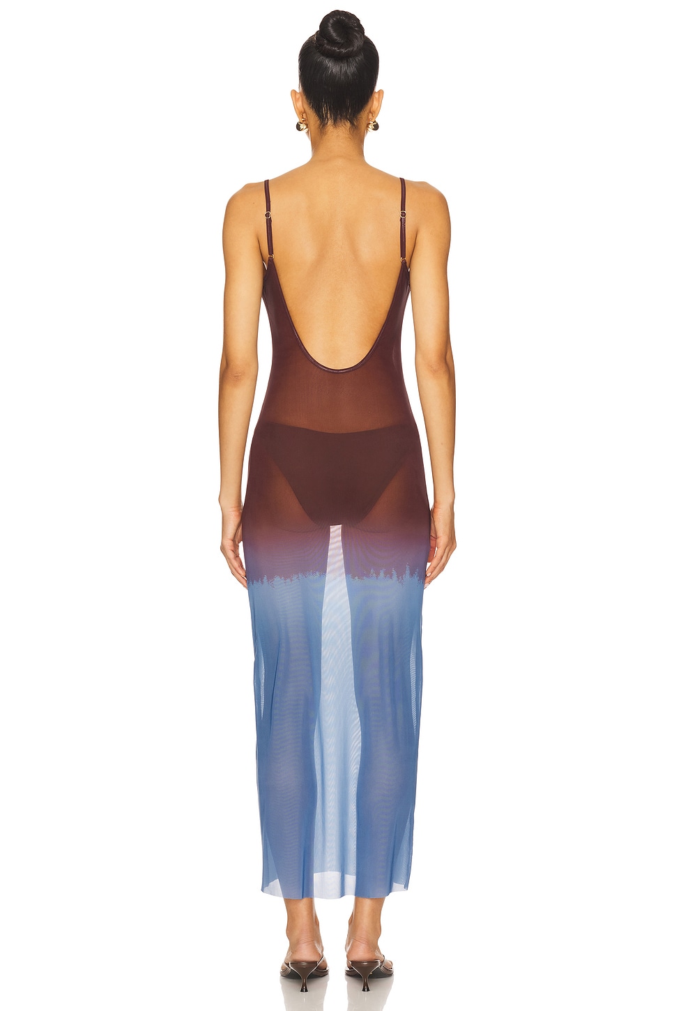 Mesh Scoop Maxi Slip