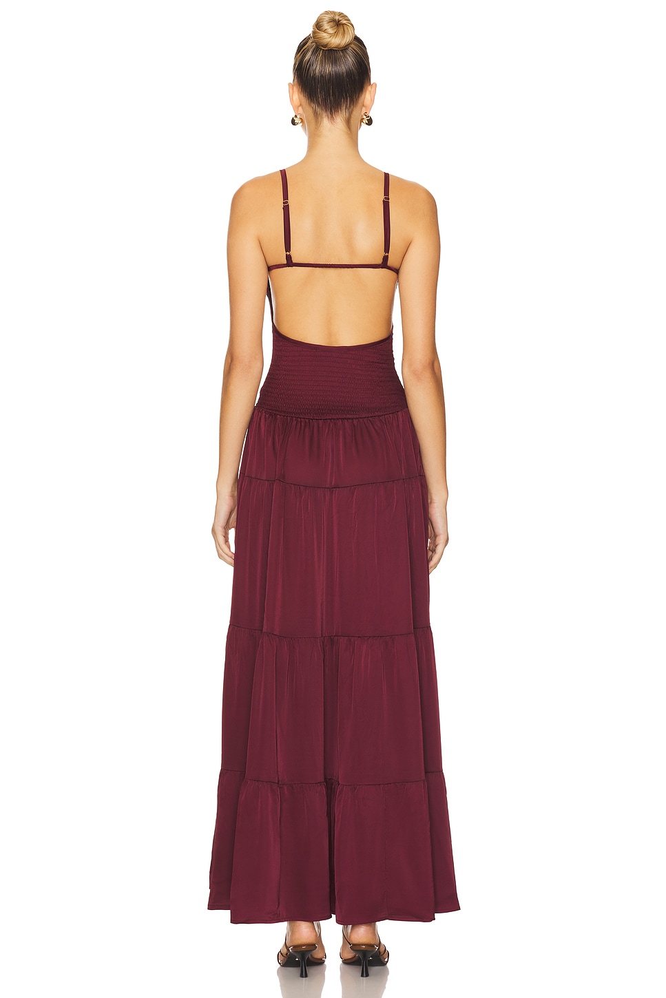 drop waist sleeve dress Ulla Johnson Sybil Drop Waist Midi Dress main image 0