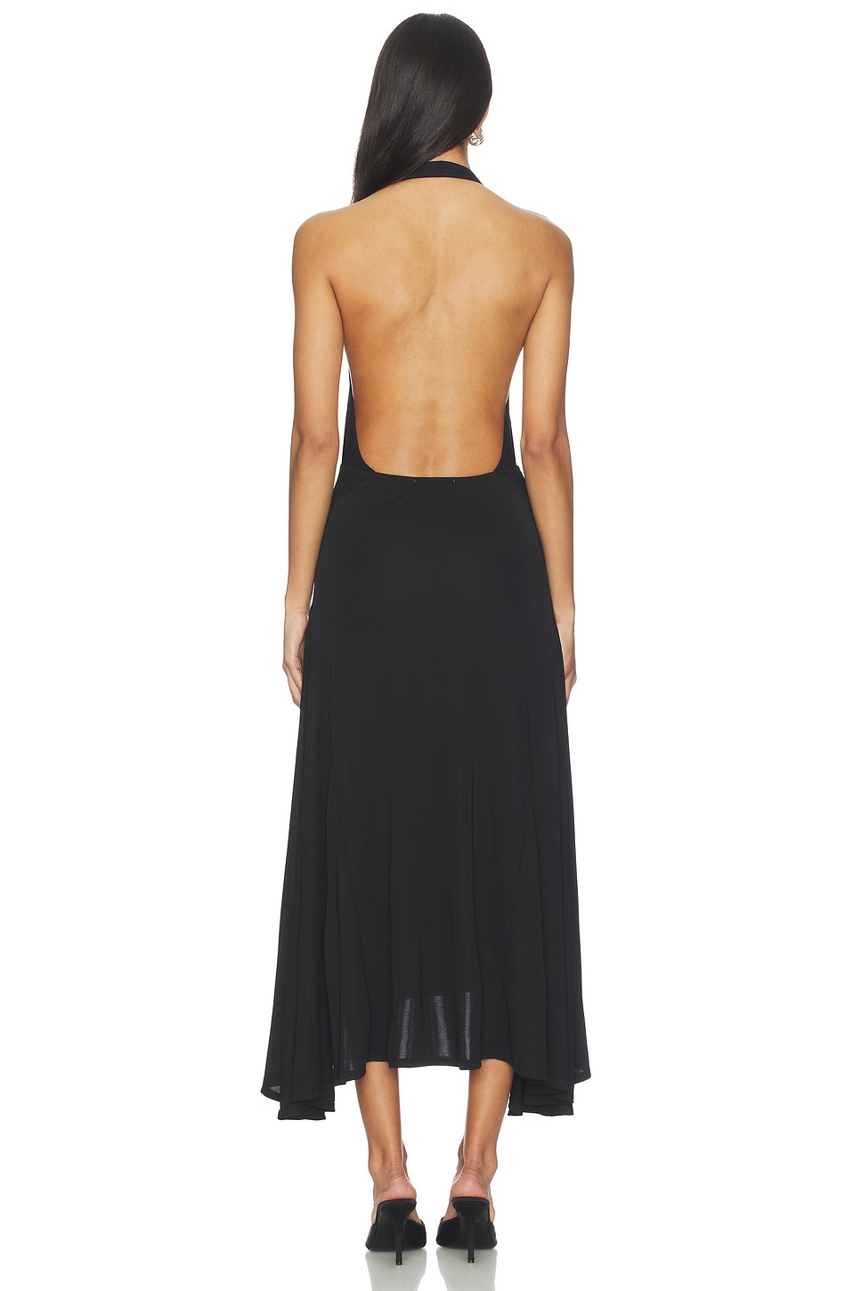 calvin klein blue halter dress Light Blue Halter Mini Dress - Catherine Dress with Flare Skirt main image 0