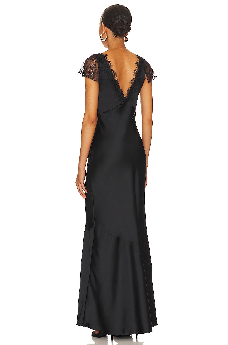 Lace Midi Slip Dress