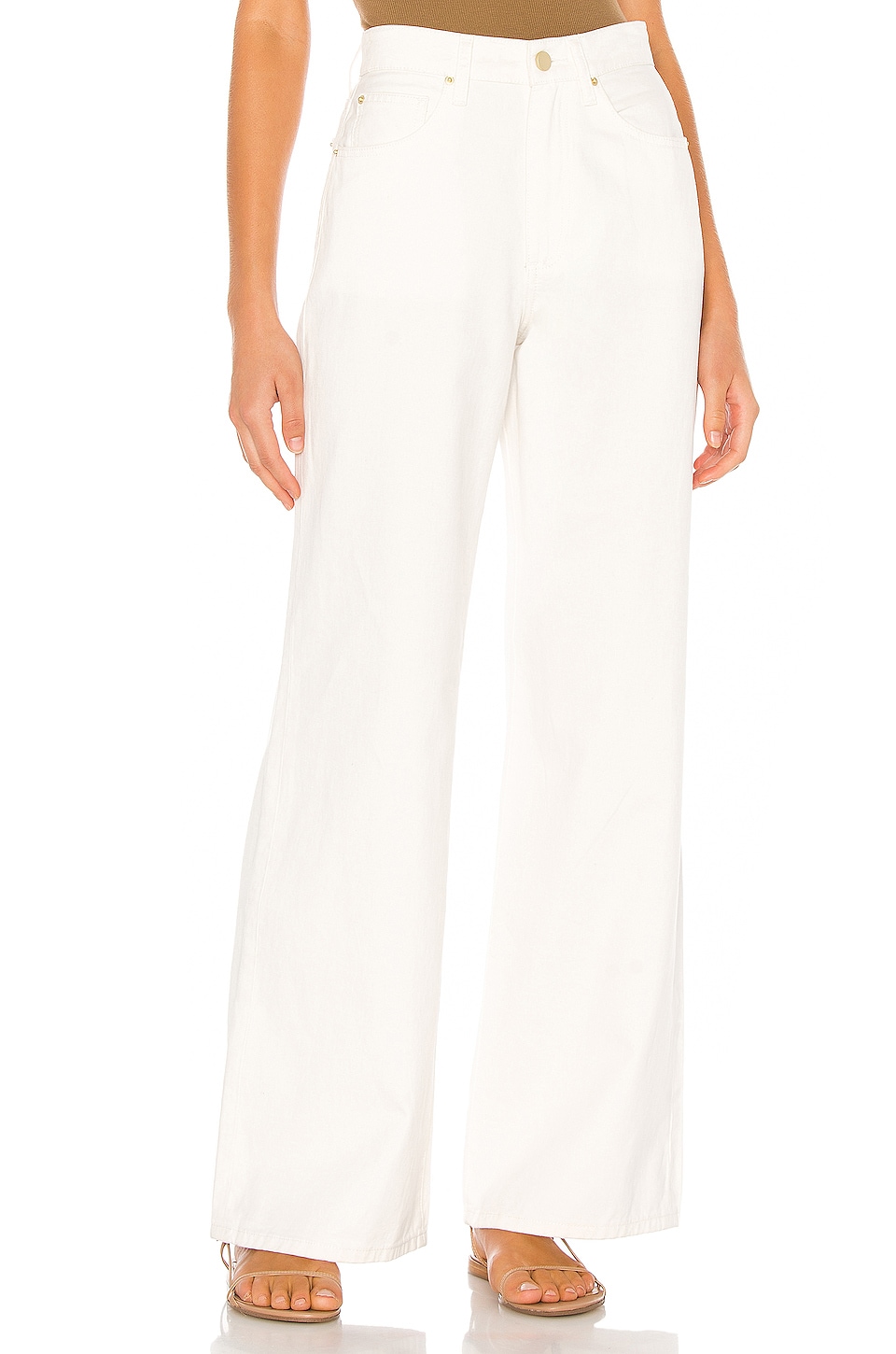 WeWoreWhat High Rise Wide Leg in Bright White | REVOLVE