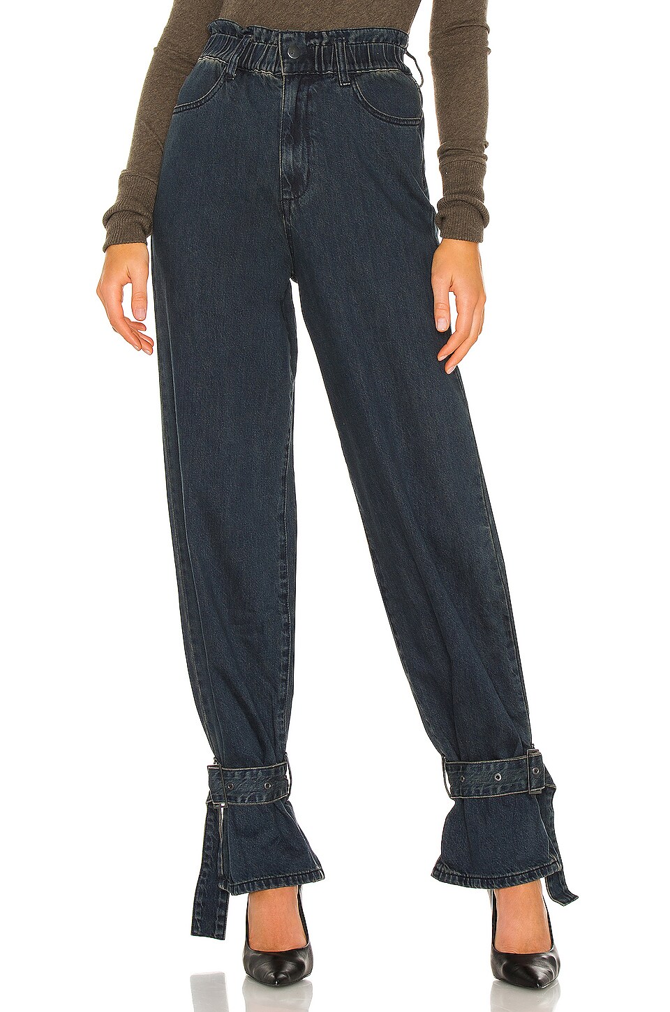 we wore what paperbag jeans