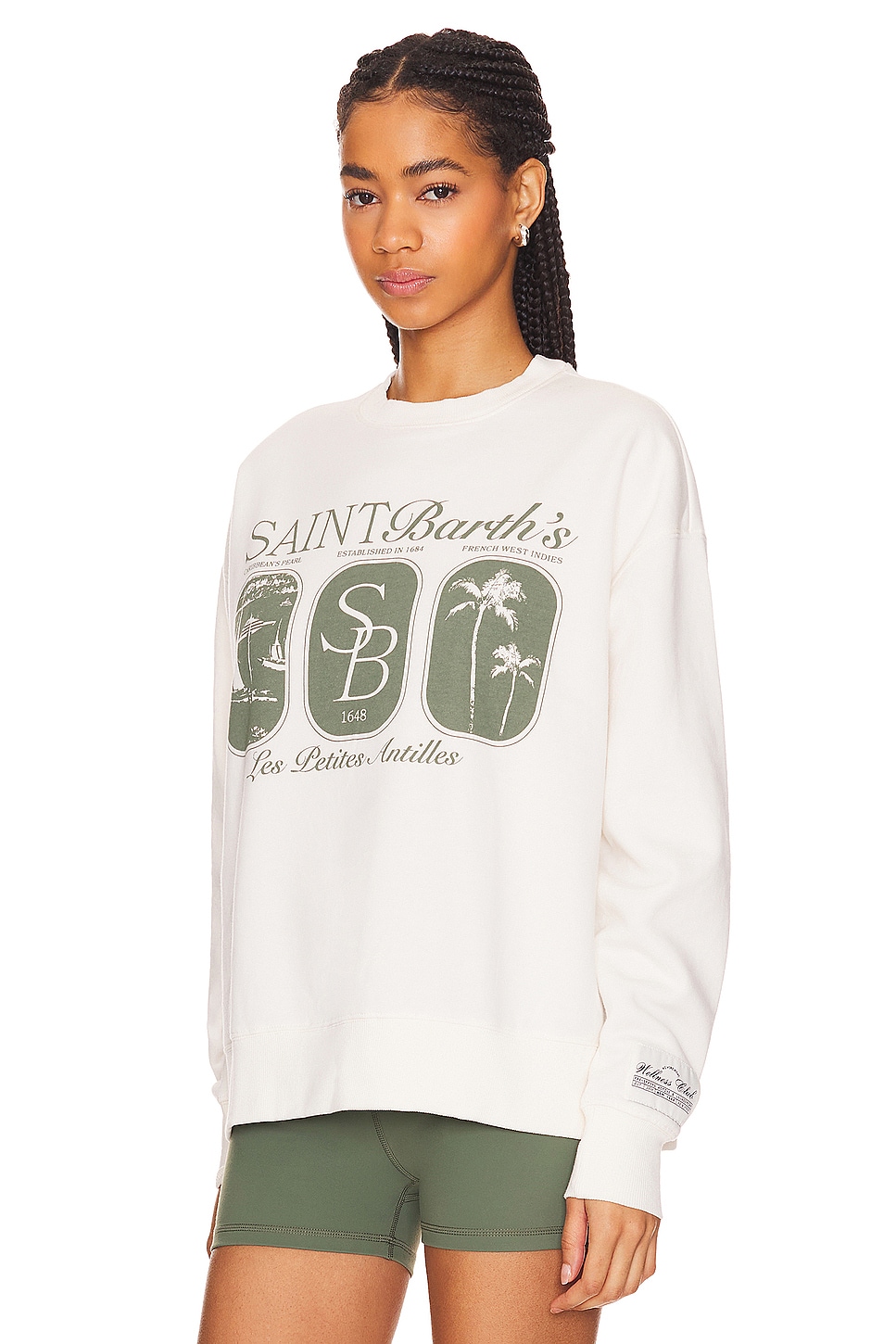 Oversized Crewneck Sweatshirt - Thumbnail 2
