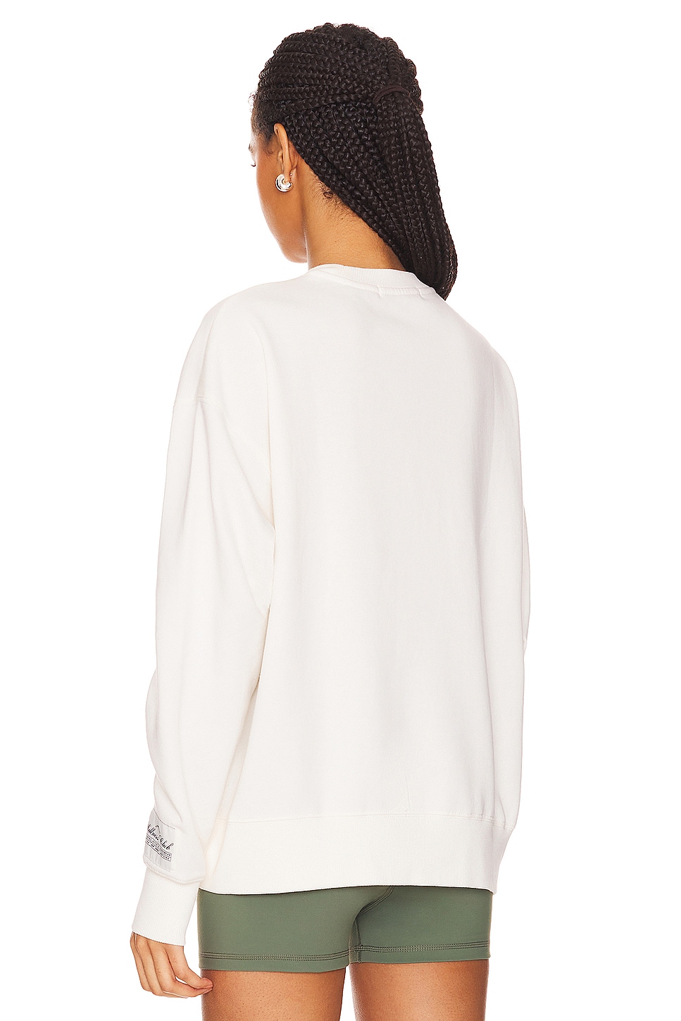 Oversized Crewneck Sweatshirt - Thumbnail 3