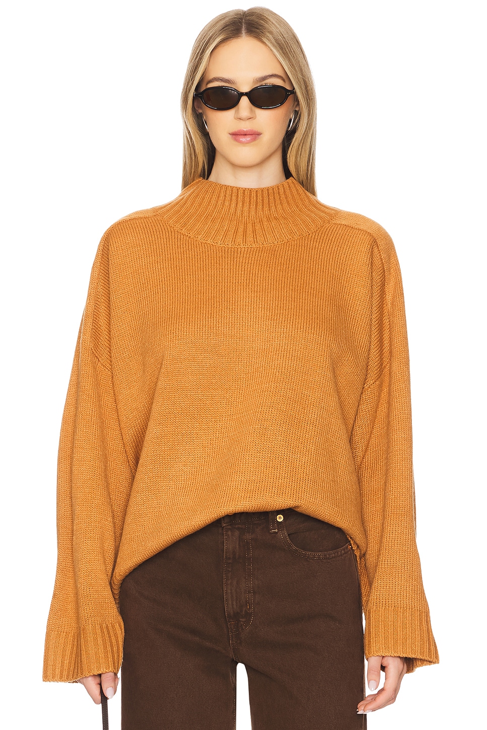 Oversized Funnel Neck Sweater