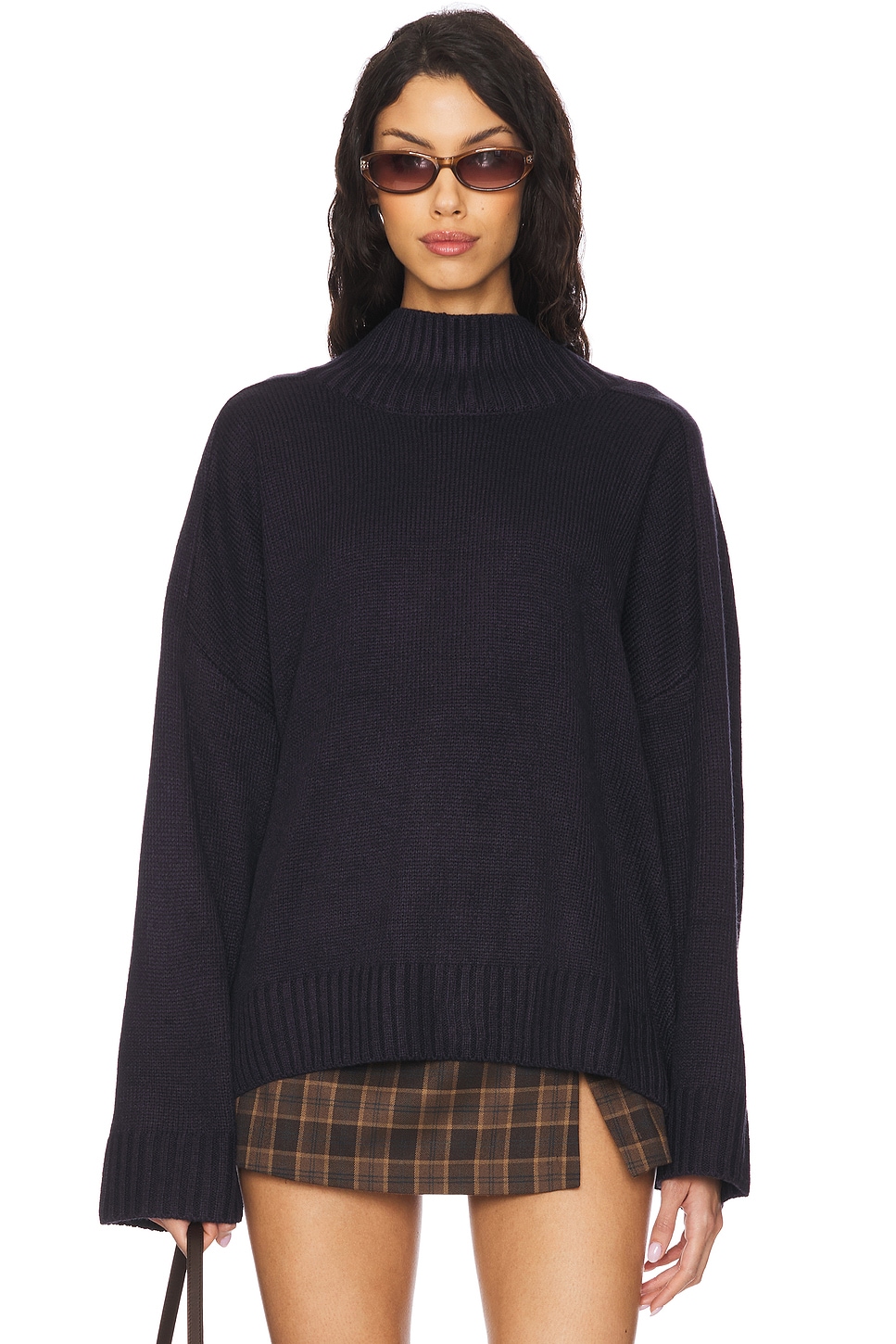 Oversized Funnel Neck Sweater