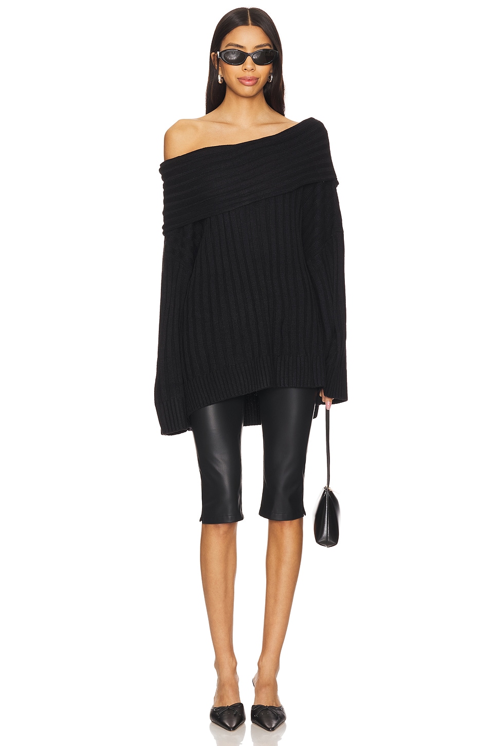 VINTAGE LIKE OFF SHOULDER SWEAT – NOUNLESS