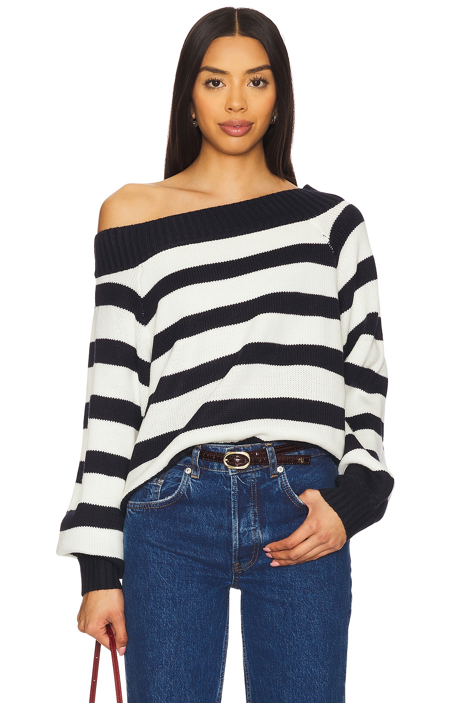 Off Shoulder Sweater
