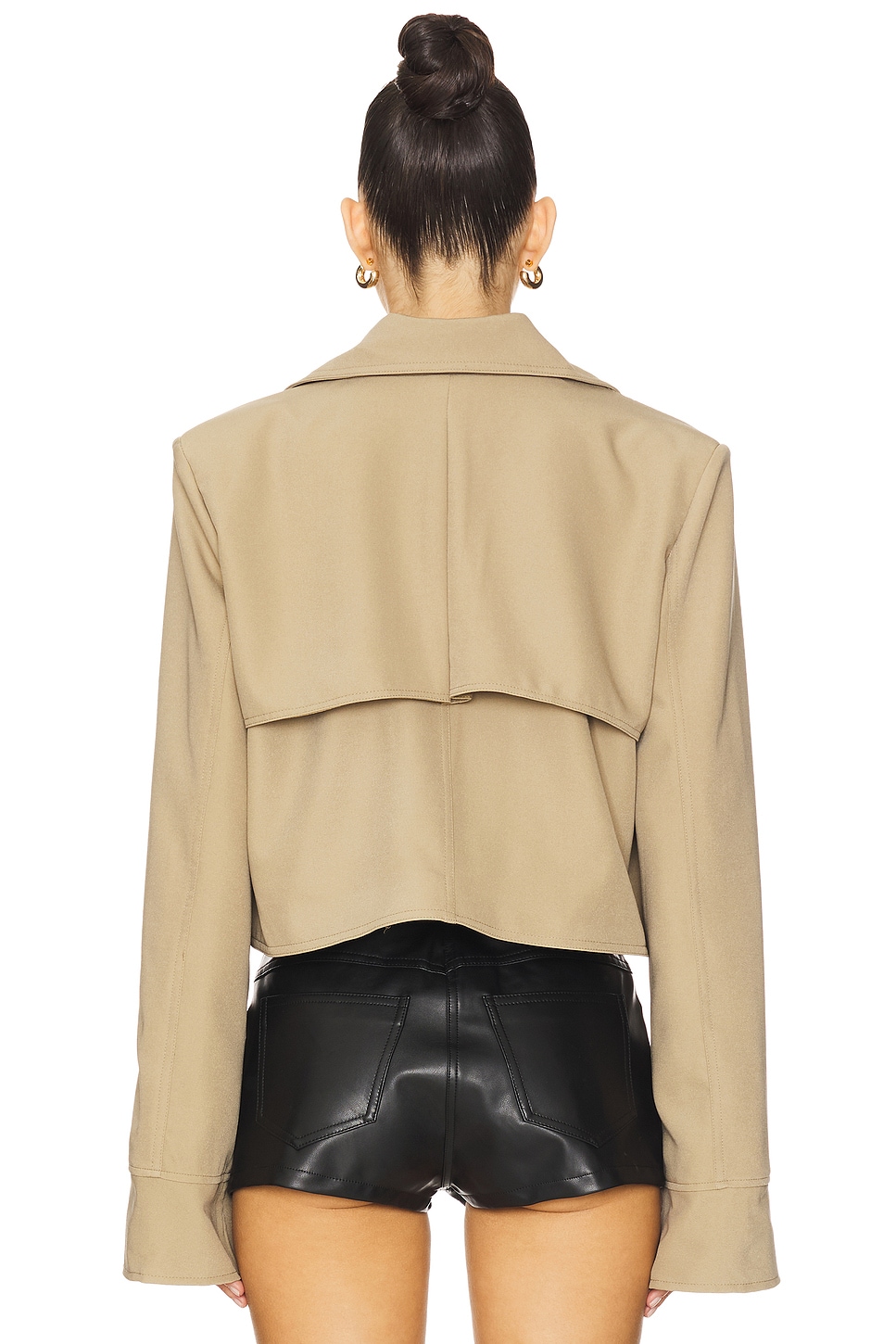 WeWoreWhat Cropped Trench Coat thumbnail