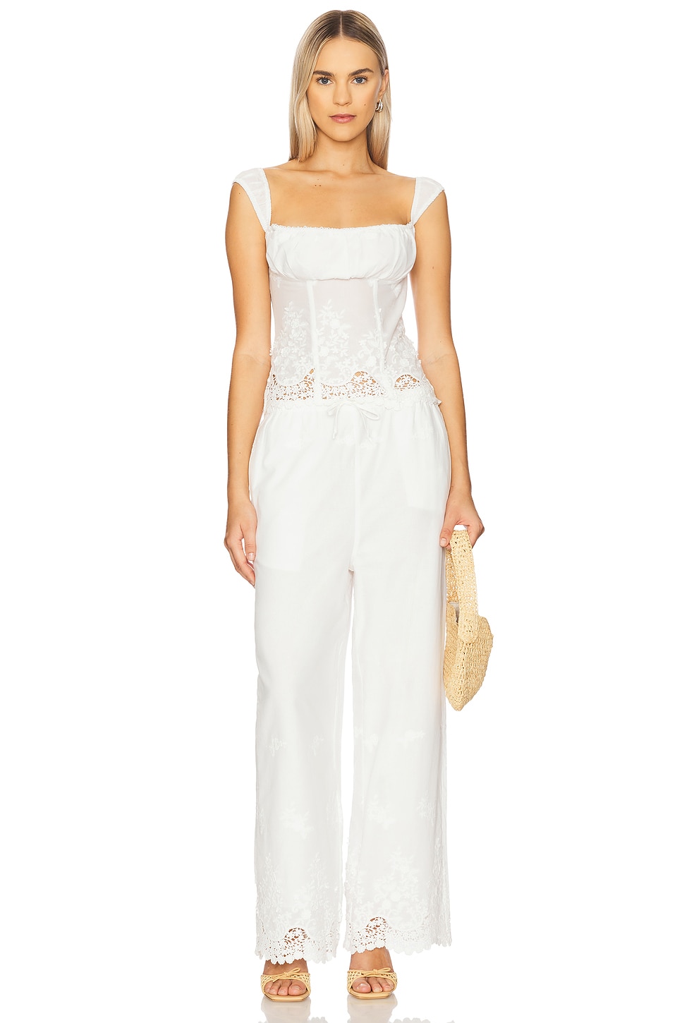 Tie Waist Pant - Thumbnail 5