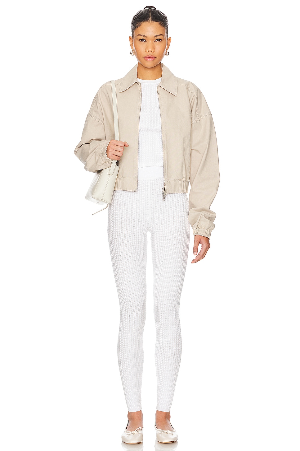 WeWoreWhat Cable Knit Legging