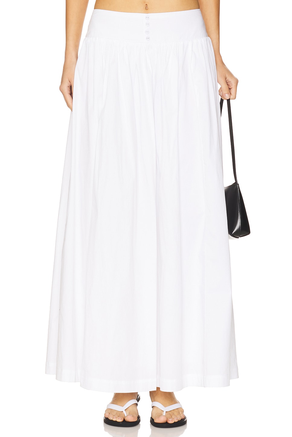 WeWoreWhat Drop Waist Maxi Skirt