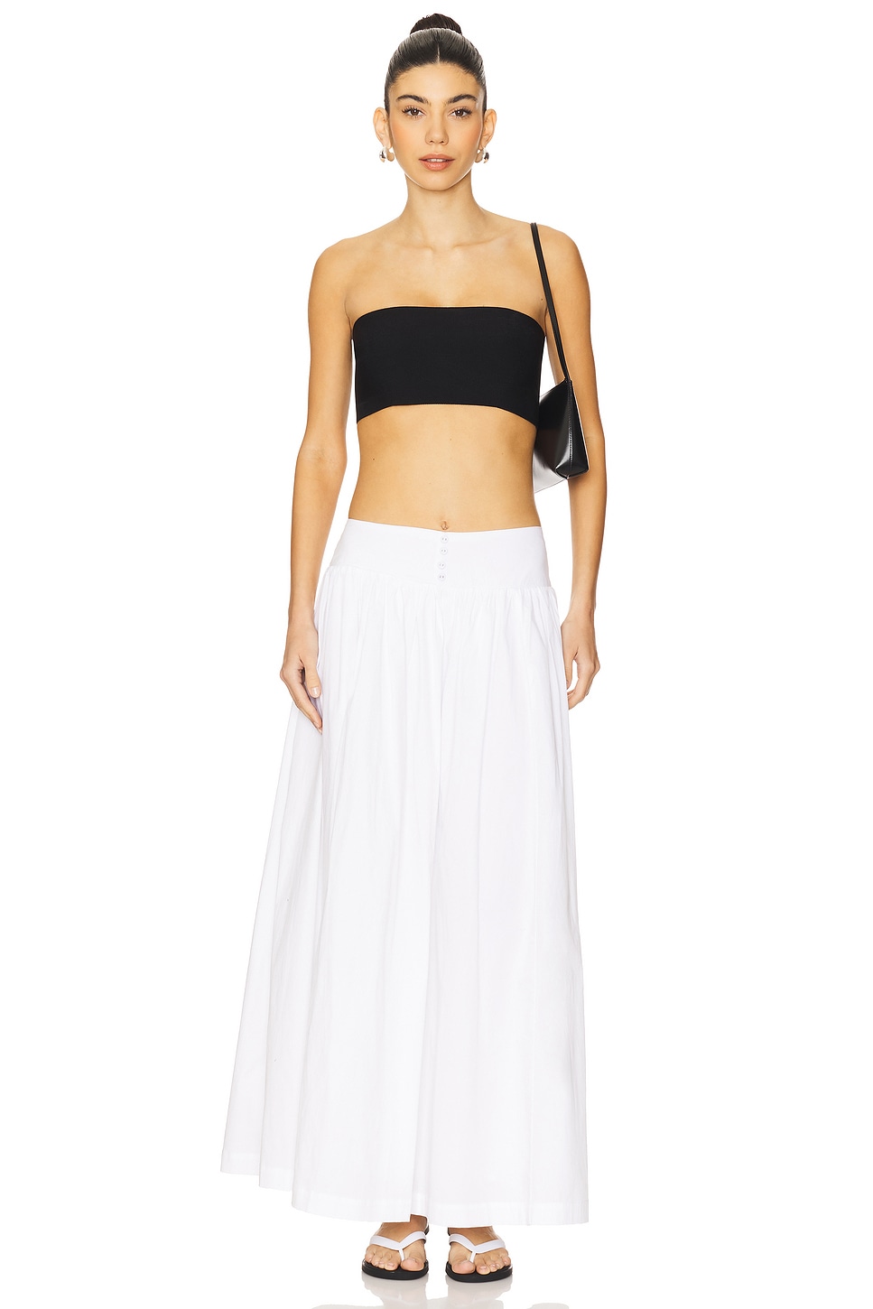 WeWoreWhat Drop Waist Maxi Skirt
